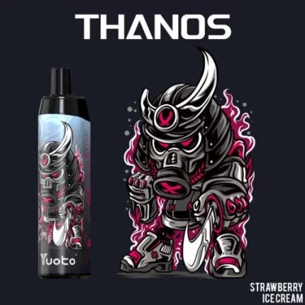 YUOTO Thanos 5000 Puffs Disposable Vape Strawberry Ice Cream in UAE