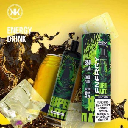 KK ENERGY Disposable 5000 Puffs Energy Drink