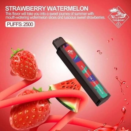 TUGBOAT XXL Disposable Pods 2500 Puffs Strawberry Watermelon