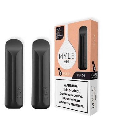 Mylé Mini Peach Disposable Vape Pods in Dubai