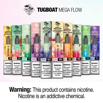 Tugboat Mega Flow 4000 Puffs Disposable Pod in Dubai