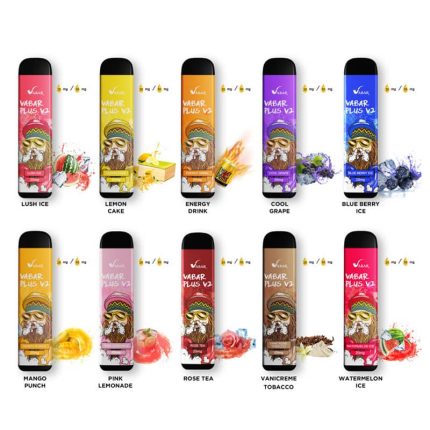 Vabar Plus V2 Disposable Vape – 1000 Puffs in Dubai