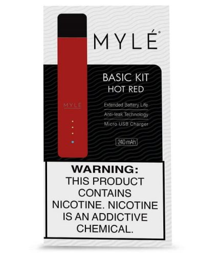 V4 Hot Red – MYLÉ Pod Vape Device in UAE
