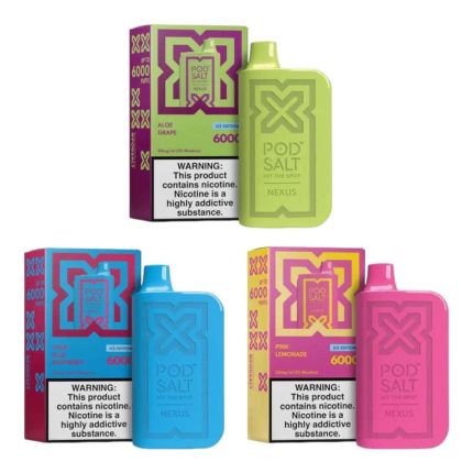 Pod Salt Nexus 6000 Puffs 20mg in Dubai