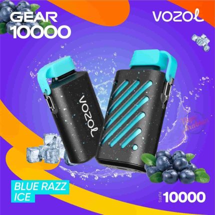 Vozol Gear 10000 Disposable Vape Blue Razz Ice in Dubai
