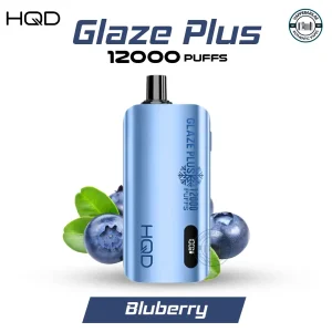 HQD Glaze Plus 12000 Puffs Blueberry Disposable Vape In UAE