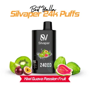 YALLA 24000 Puffs 50MG Kiwi Guava Passion Fruit Disposable Vape in Dubai