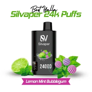 YALLA 24000 Puffs 50MG Lemon Mint Bubblegum Disposable Vape in Dubai