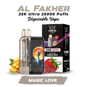 Al Fakher 25K Ultra Disposable Vape 25000 Puffs Magic Love in Dubai