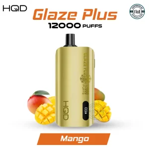 HQD Glaze Plus 12000 Mango Disposable Vape In UAE