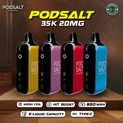 Pod Salt 35k Puffs Disposable Vape In Dubai