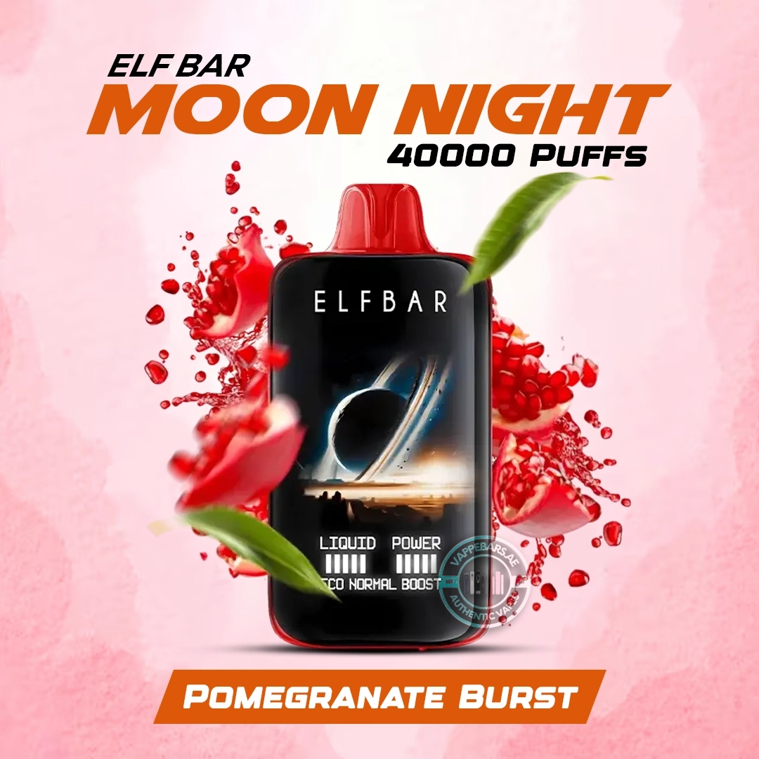 Elfbar Moonnight 40k Puffs Pomegranate Burst in Dubai UAE Elfbar Moonnight 40k Puffs Pomegranate Burst in Dubai UAE