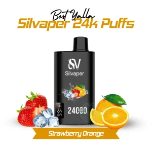 YALLA 24000 Puffs 50MG Strawberry Orange Disposable Vape in Dubai