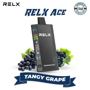 RELX Ace 20000 Puffs TANGY GRAPE 50MG Disposable Vape in Dubai