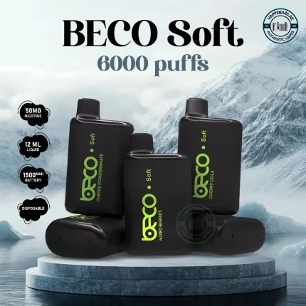 BECO Soft 6000 puffs 20MG Disposable Vape in UAE