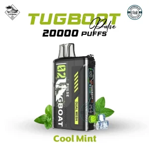 Tugboat Pulse 20000 Puffs Cool Mint Disposable Vape in Dubai