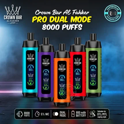 Al Fakher Pro Crown Bar 8000 Puffs in UAE